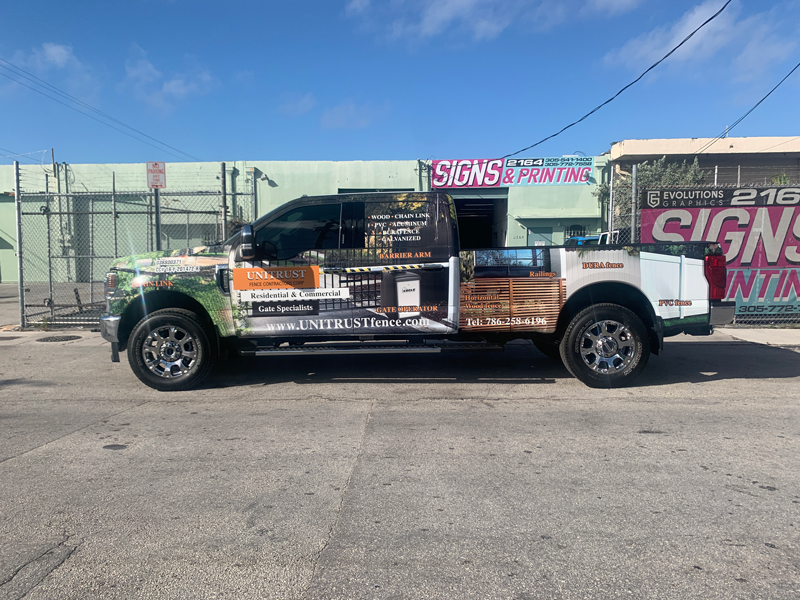 Pickup full Color wrap