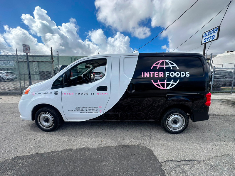 Interfoods van full wrap