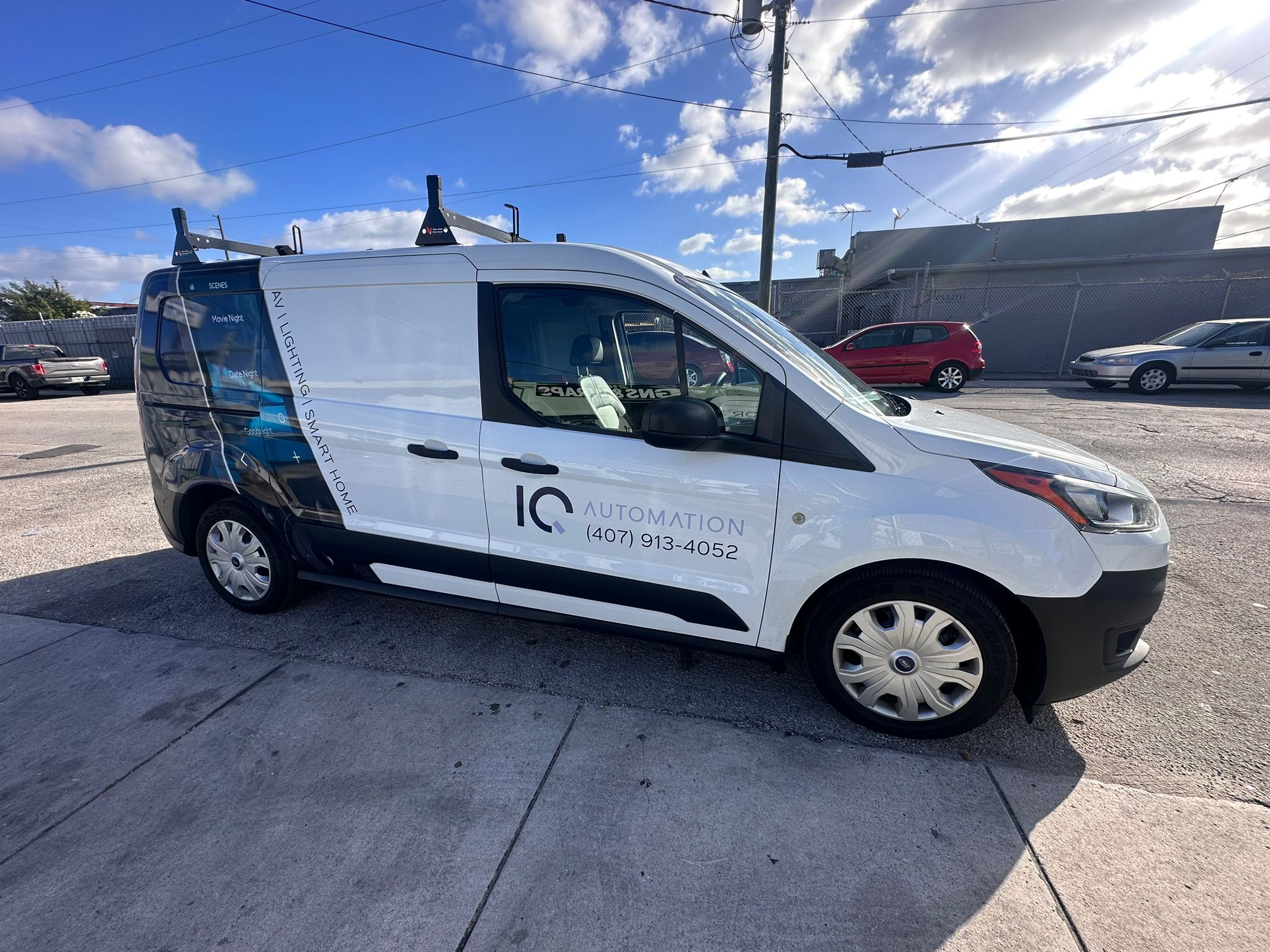 Iq Automation van partial wrap